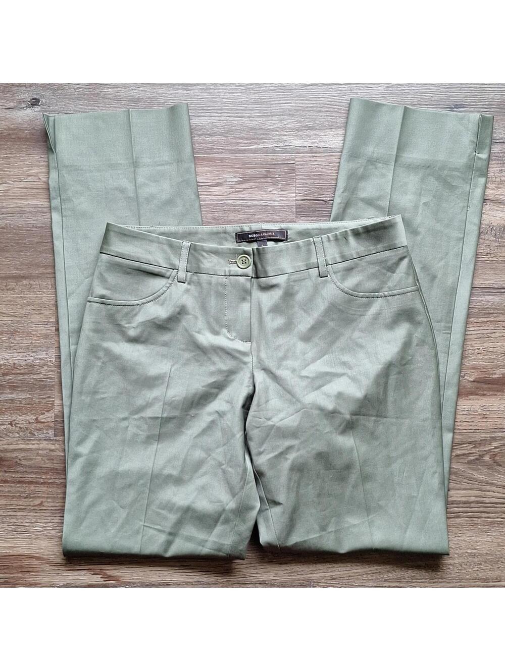 Maxazria olive green wool blend pant Size 4